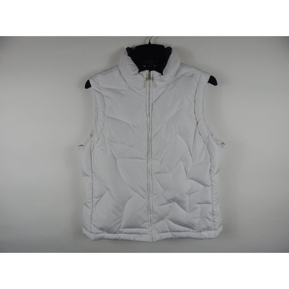 Predator Winter Full Zip Puffer Vest White Size XL Women's D112